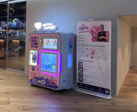Geschäft mit Zuckerwattenautomaten inkl. GmbH zu verkaufen