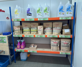Verkauf von Wasch- und Reinigungsmittel mit Exklusivlieferanten